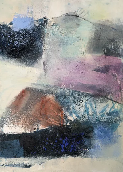 Glacier II, Gemälde von Sabine Szotowski Salis
